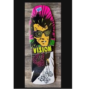 Vision Psycho Stick Reissue Skateboard Deck Modern Concave Brand New!